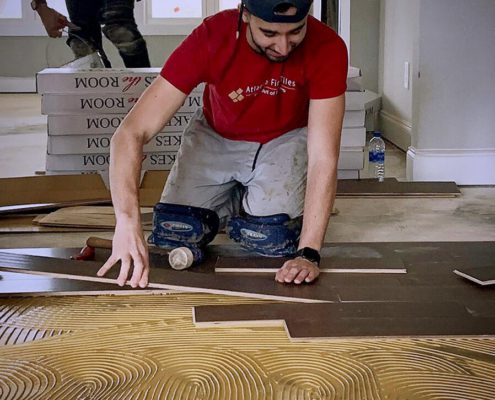 Engineered Hardwood Floors Installation