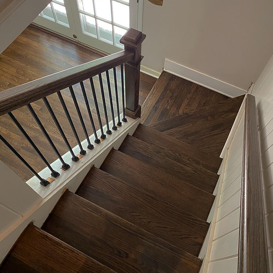 Red Oak Stairs