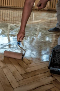 image of hardwood flooring broken off from flooring (1)