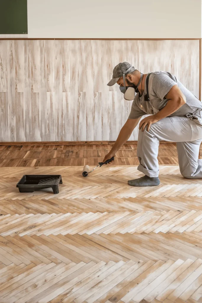 image of wood flooring professional finishing wood