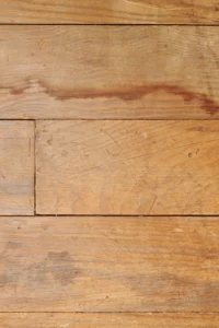 image of water damaged wood floor